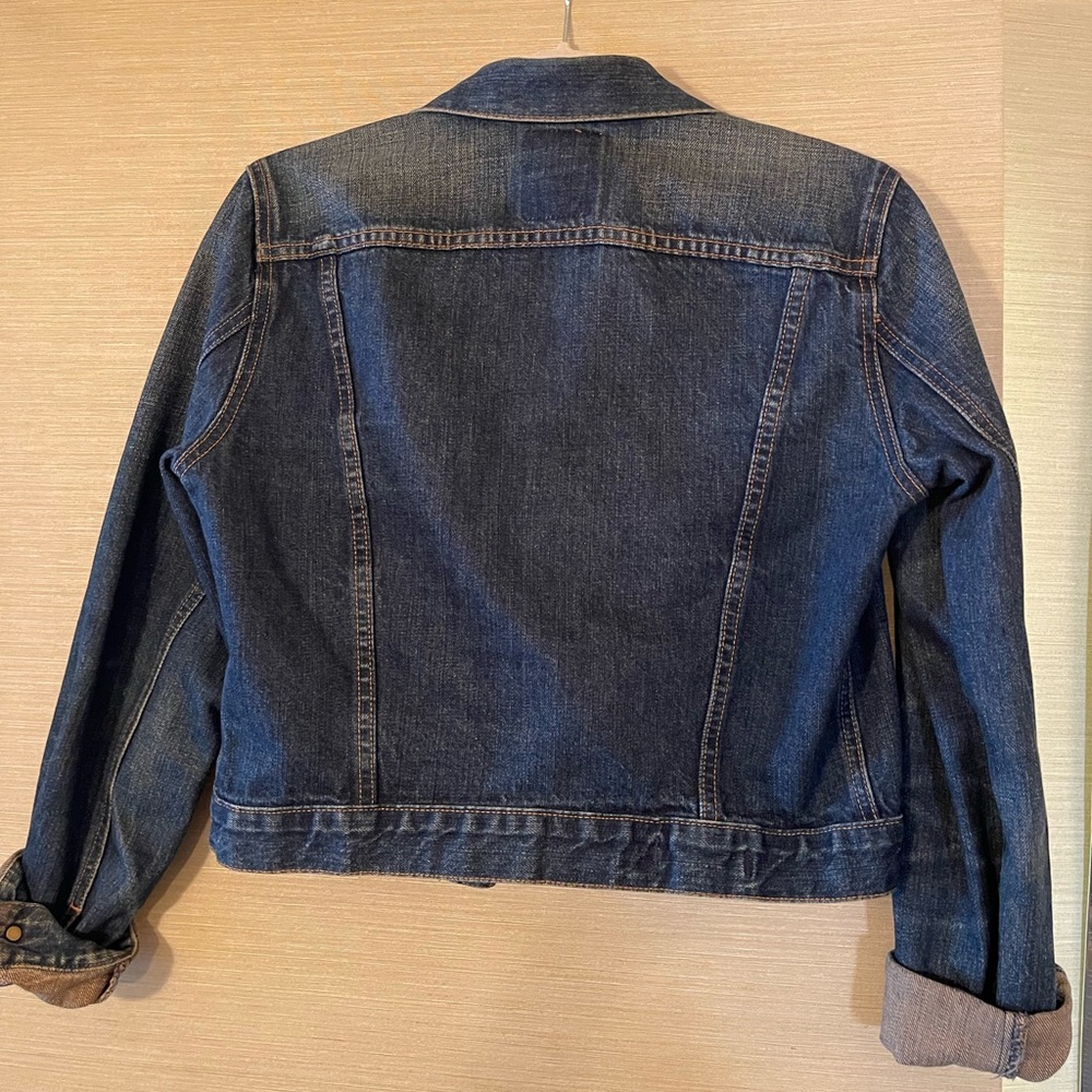 Red Engine Denim Jacket - Picture 2 of 4
